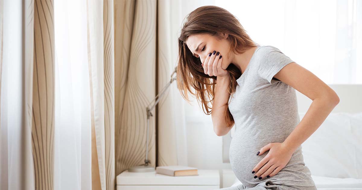 Gravid kvinna